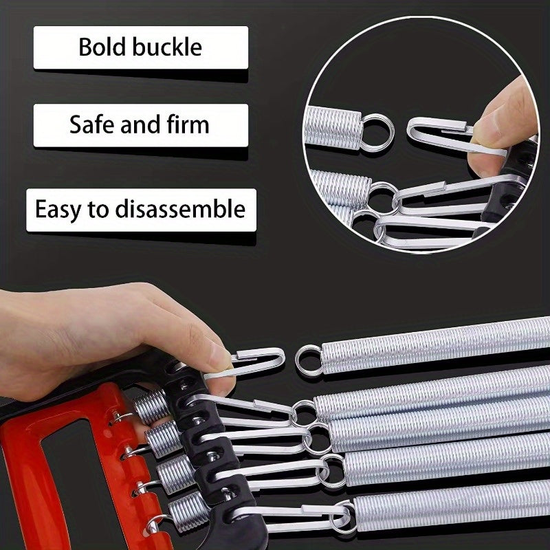 1pc Multifunctional Spring Pedal Puller - Adjustable Fitness Tensioner - For Arm & Chest Muscle Building, Bodybuilding, Strength Training, Sit-up - Suitable for Men & Women - Perfect for Home Workouts