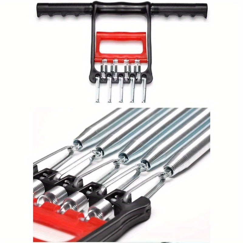 1pc Multifunctional Spring Pedal Puller - Adjustable Fitness Tensioner - For Arm & Chest Muscle Building, Bodybuilding, Strength Training, Sit-up - Suitable for Men & Women - Perfect for Home Workouts