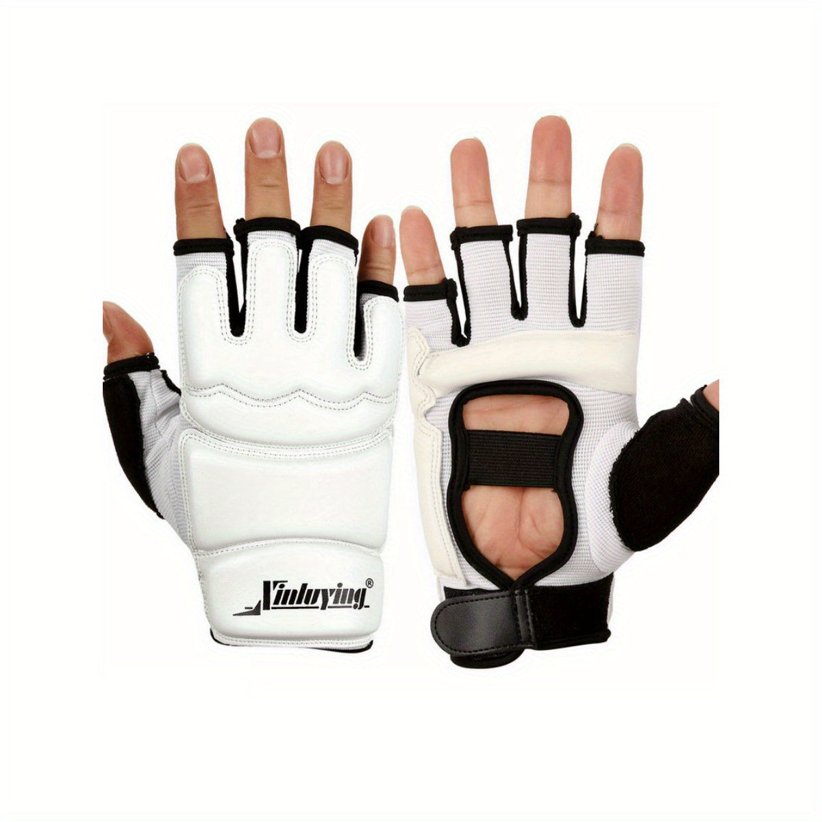 Boxing Gloves Half-Finger Fitness Training Gloves for Men and Women