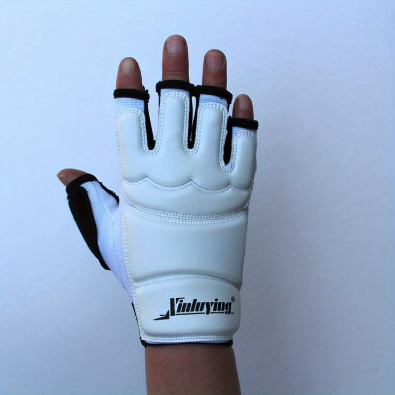 Boxing Gloves Half-Finger Fitness Training Gloves for Men and Women