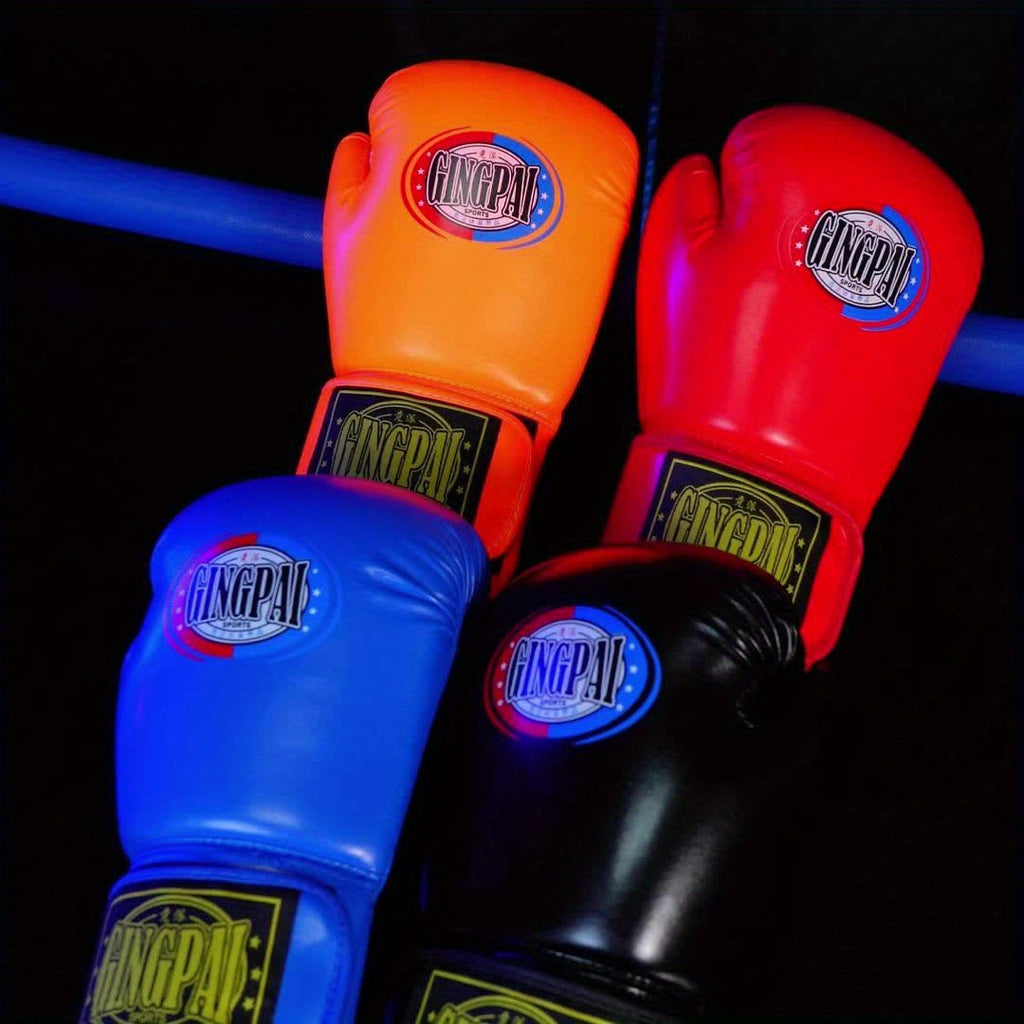 Durable Professional Boxing Gloves for MMA and Kickboxing Training - Abrasion-Resistant and Long-Lasting for Intensive Boxing Sessions