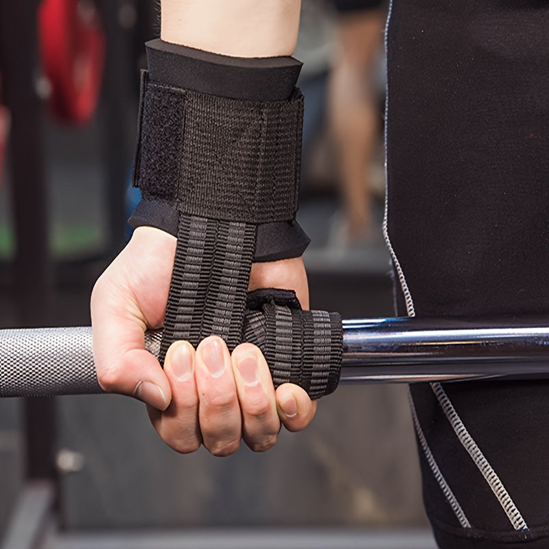 1 Pair Wrist Straps, Breathable & Non-Slip Wristband For Weightlifting, Workouts, Bodybuilding,, Strength Training