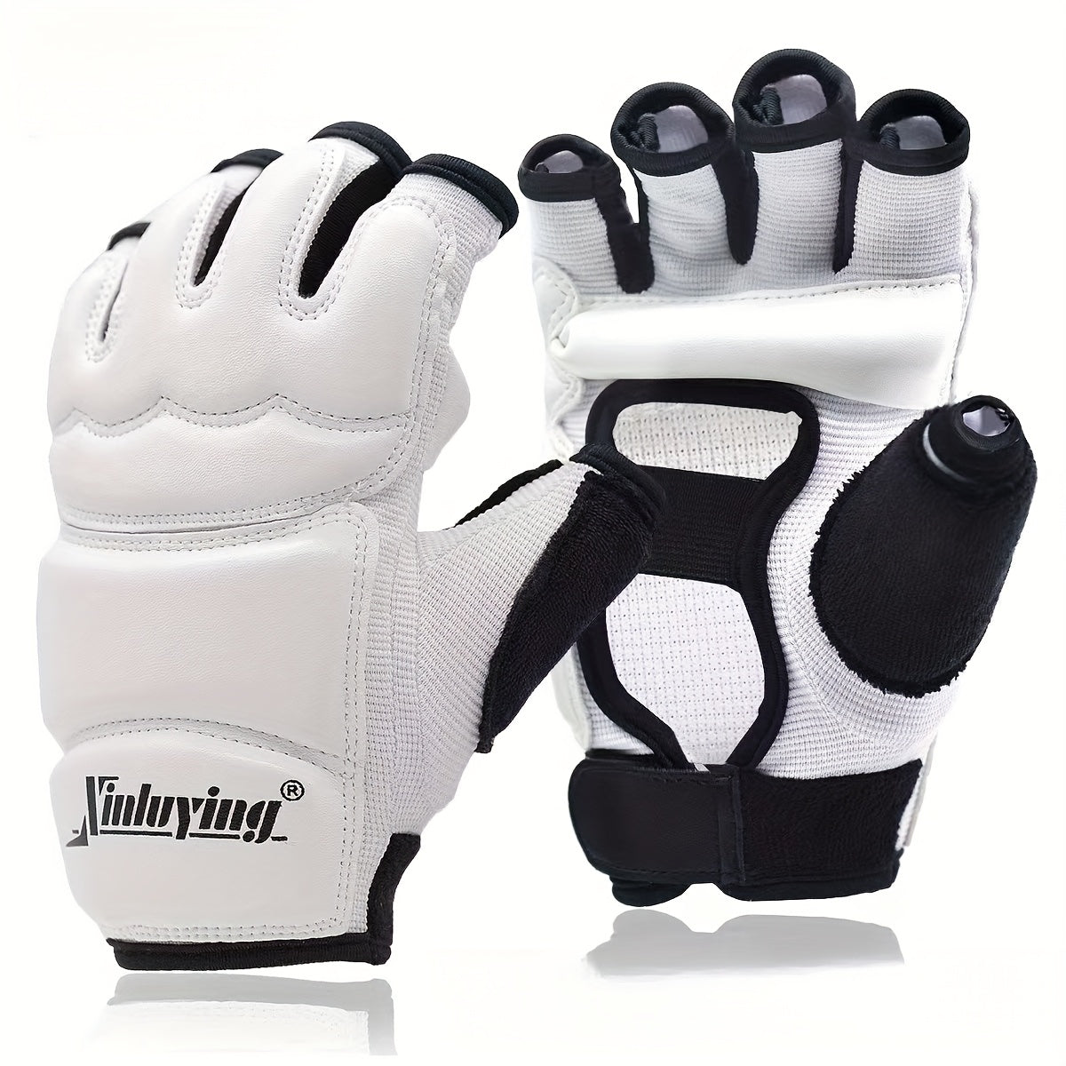 Boxing Gloves Half-Finger Fitness Training Gloves for Men and Women