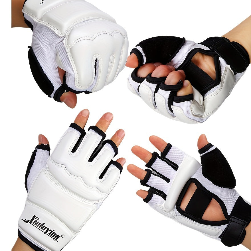 Boxing Gloves Half-Finger Fitness Training Gloves for Men and Women