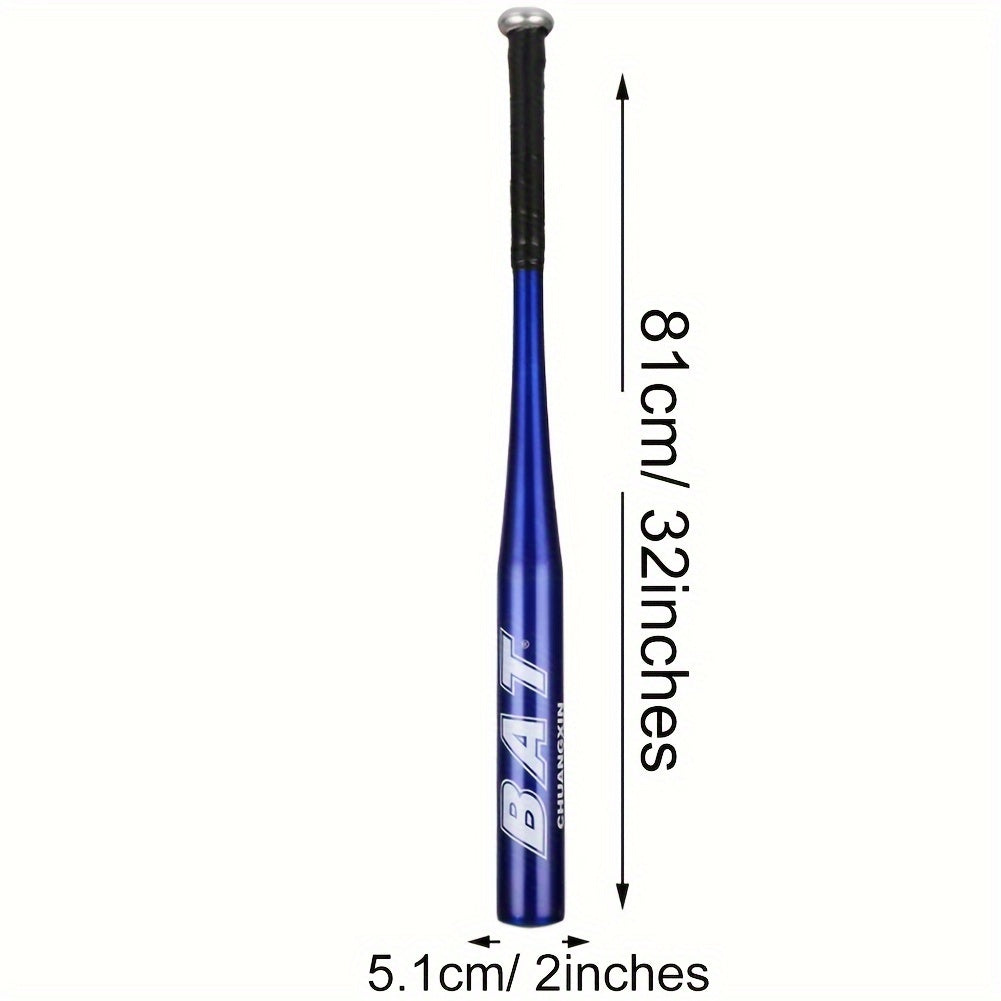 1pc Professional Grade 32'' Aluminum Alloy Baseball Bat - for Youth & Adult, Pro Training & Game Ready, Lightweight High-Impact Design for Softball/Baseball, Perfect for Outdoor Sports & Practice