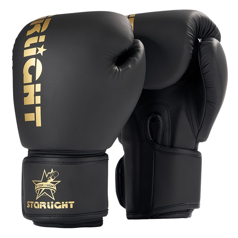 Professional Boxing Gloves - Premium Quality for Adult Men and Women, Ideal for Sanda, Muay Thai, and MMA Training, Heavy-Duty Fighting and Sandbag Training, Unrestricted Free Fight Experience