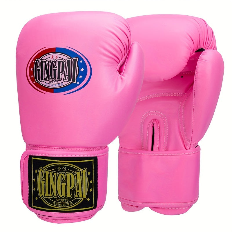 Durable Professional Boxing Gloves for MMA and Kickboxing Training - Abrasion-Resistant and Long-Lasting for Intensive Boxing Sessions