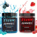 Strawberry And Blueberry Dual-Effect Creatine Gummy Set - 300 Capsules In Total, Full Of Energy Every Day!