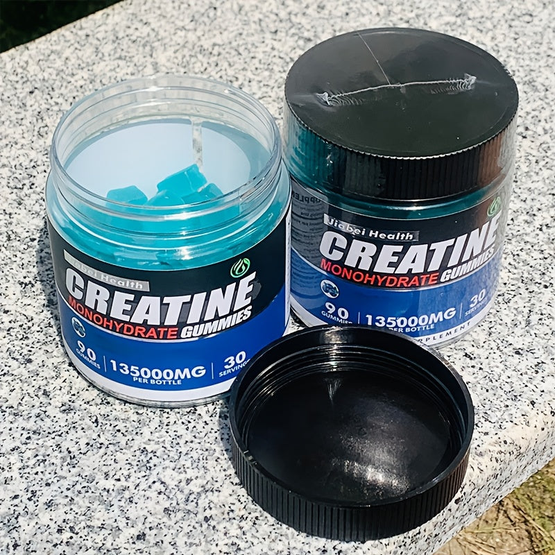 Selected Multi Dimensional Blueberry Creatine Gummies, 90 Capsules, 135000mg Per Serving, Men'S And Women'S Nutritional Supplements, Full Of Vitality Every Day, Suitable For Both Men And Women, Christmas Gifts, Birthday Gifts