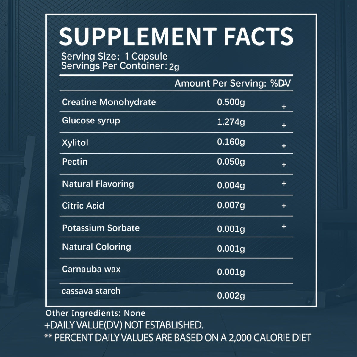 Blueberry Creatine Gummies 150 Tablets - Vitality Recovery, Sweet And Sour Nourishing Whole Body Gummies