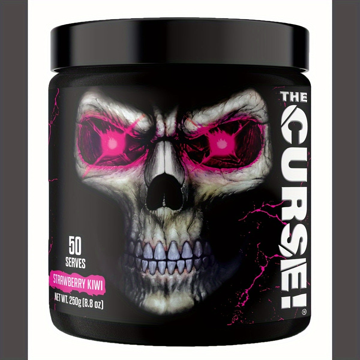 JNX SPORTS The Curse! Powder 50 Servings Energy + Focus for Men & Women | Caffeine, Beta-Alanine, Creatine & L-Citrulline