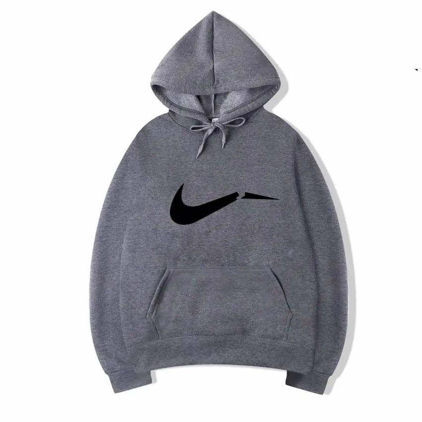 2025 autumn new men's simple and fashionable hooded sports hoodie