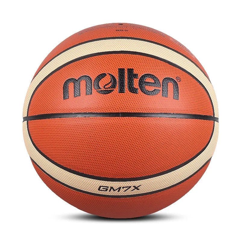 Original Molten GM6X GM7X Basketball Official Size 6 Size 7 Competition Basketball Standard Ball Men's and Women's Training Ball