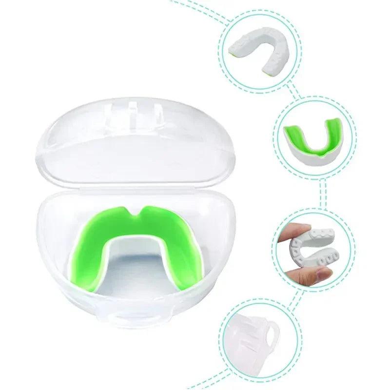 Mouth guard sports basketball, Rugby Karate boxing mouth guard braces taekwondo Teeth protector for Adults and Youth