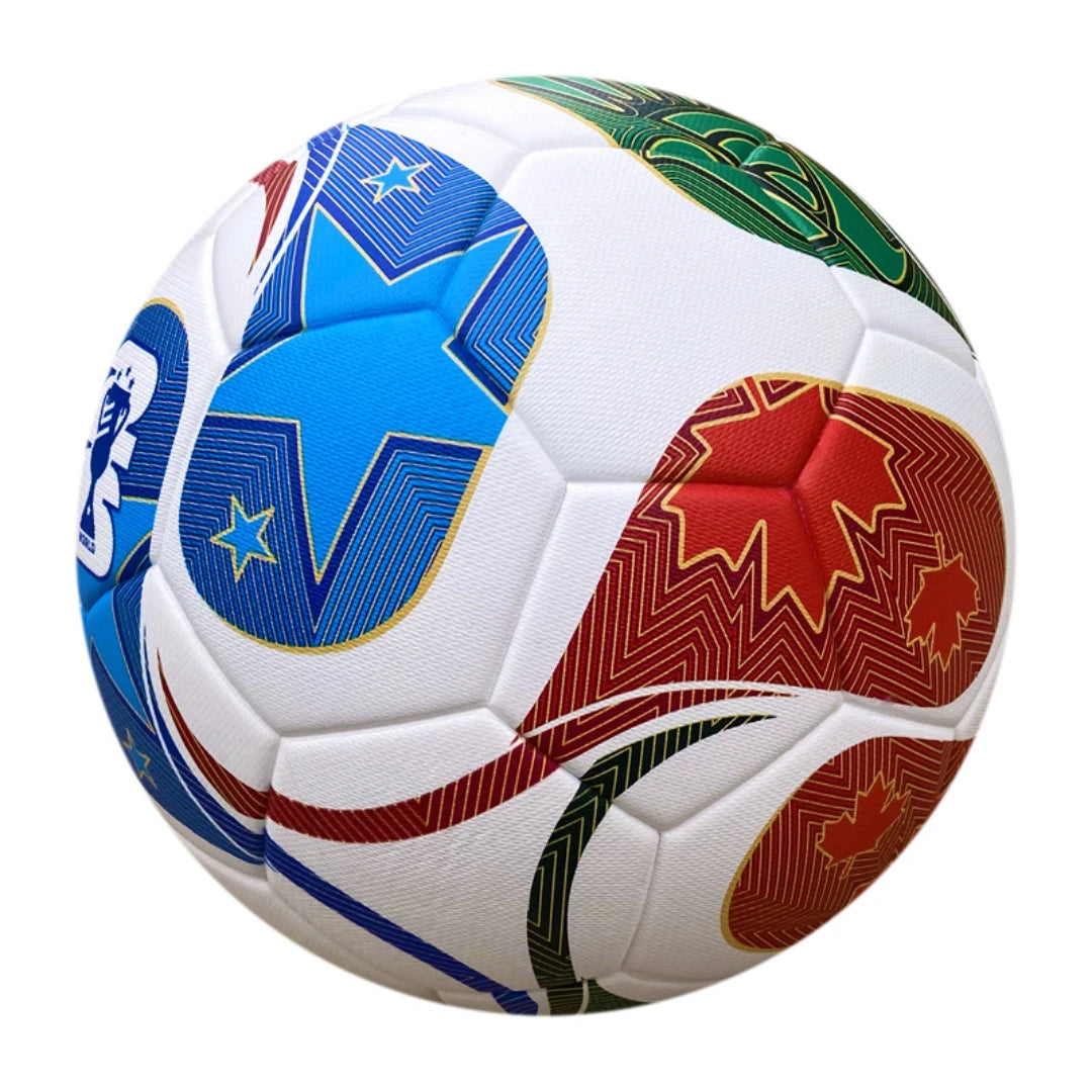2026 New Soccer Ball – Sizes 5 – Soft Touch TPU Cover, Durable Butyl Bladder, Youth & Adult Training Ball for Indoor & Outdoor