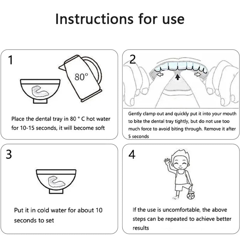 New Mouth Guard Thermoplastic Shaping Mouth Guard Sports Mouth Guard Boxing Mouth Guard Adult