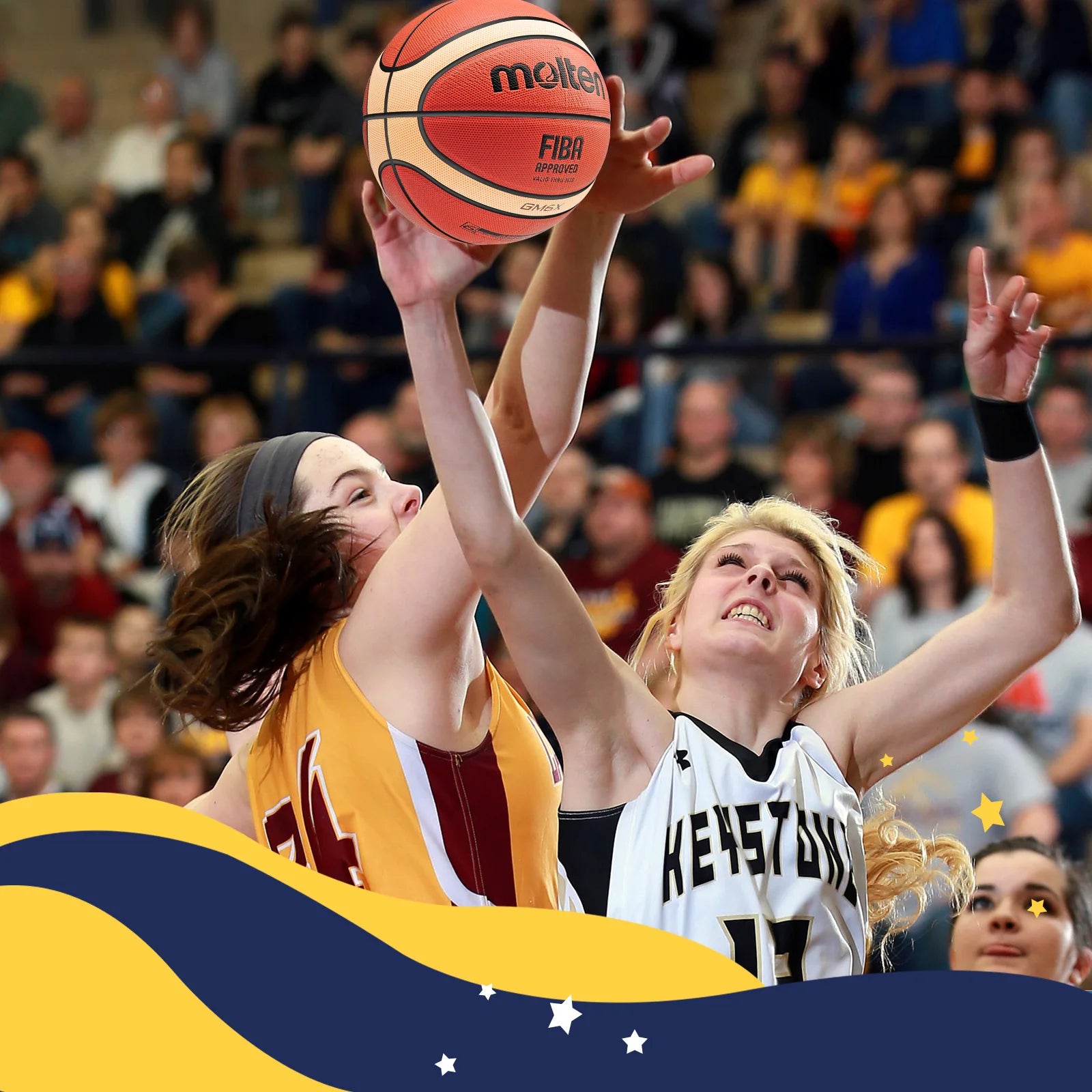 Original Molten GM6X GM7X Basketball Official Size 6 Size 7 Competition Basketball Standard Ball Men's and Women's Training Ball