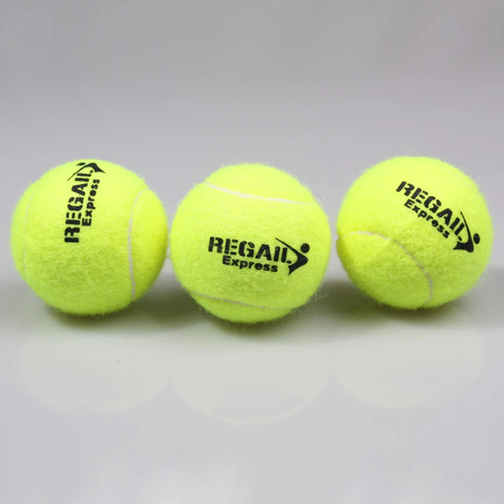 Professional Rubber Tennis Ball High Resilience Tennis Practice Ball for School Club Competition Training Exercises