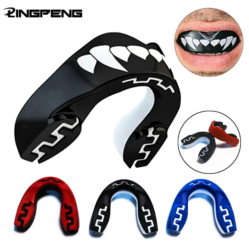 Adult Sports Mouthguard Muay Thai Boxing Teeth Protection Mma Fighting Mouth Guard Children Rugby Fight Training Braces