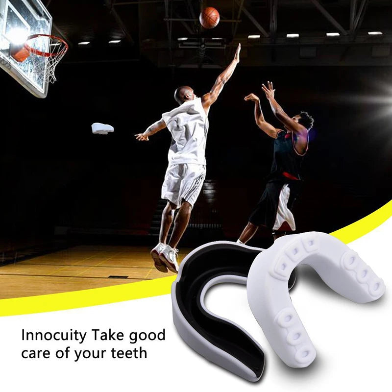 Sports Mouth Guard   Gum Shield For Jaw  In Contact Sports  For  Kids Junior Adult