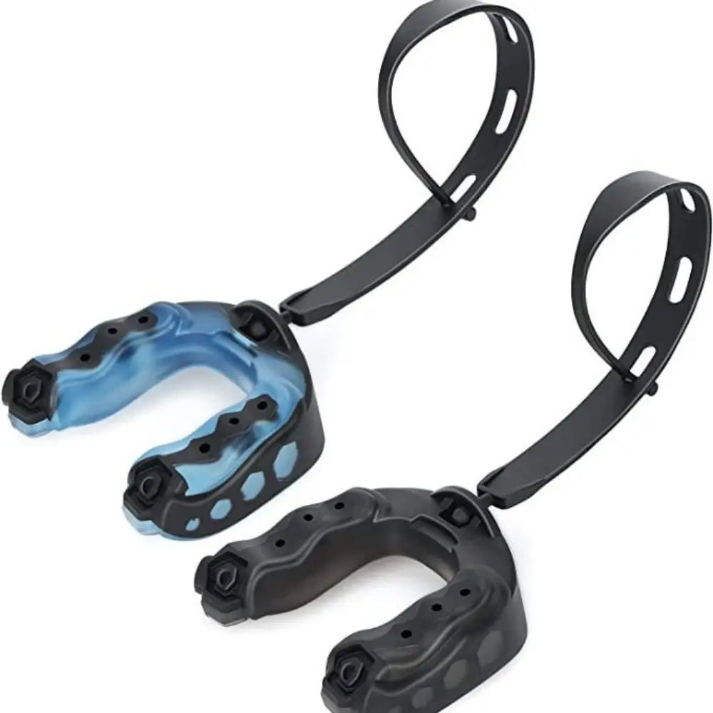 Universal Football Mouth Guard Comfortable Protective Football Mouthpiece Shock Absorption Sports Mouthguard Hockey Accessories