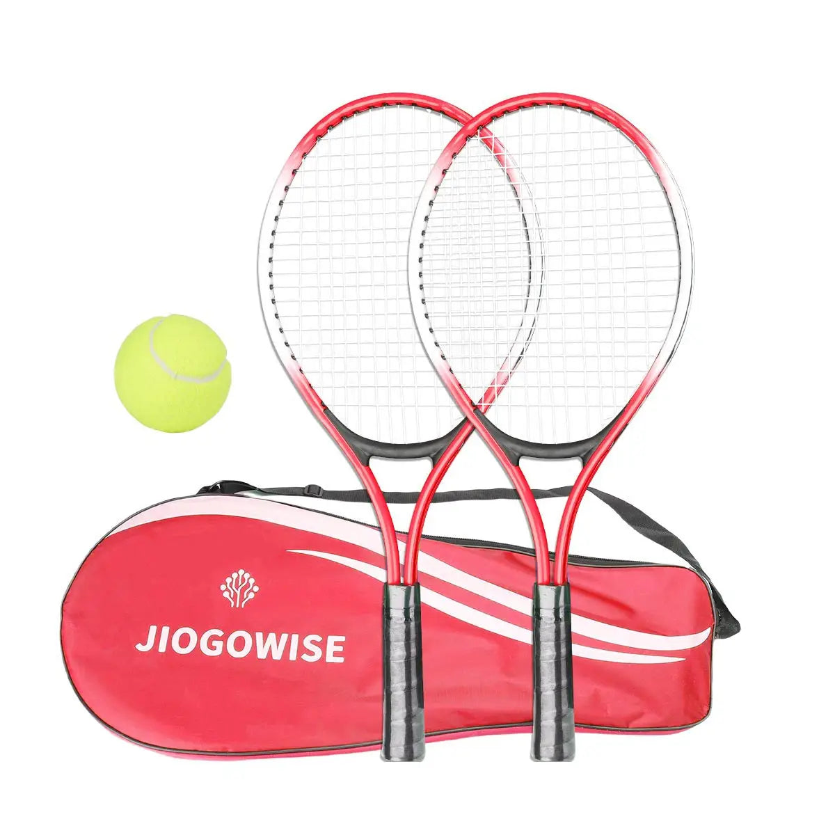 2pcs Tennis Rackets Included Tennis Bag And Tennis Sports Exercise Racquet Set Youth Games Outdoor,Suitable for Beginner