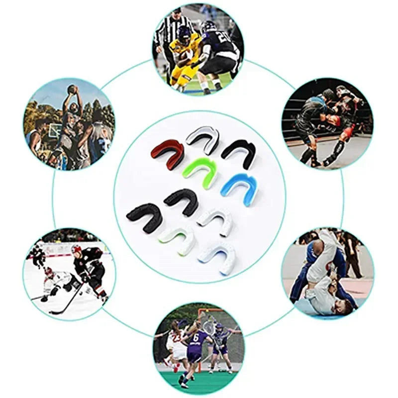 Mouth guard sports basketball, Rugby Karate boxing mouth guard braces taekwondo Teeth protector for Adults and Youth