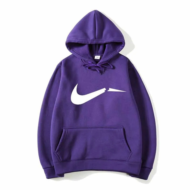 2025 autumn new men's simple and fashionable hooded sports hoodie