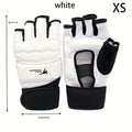1 Pair Boxing Gloves/Foot Guards, Half-finger Gloves, Foot Protective Sleeve, For Boxing, Taekwondo, Fitness Training