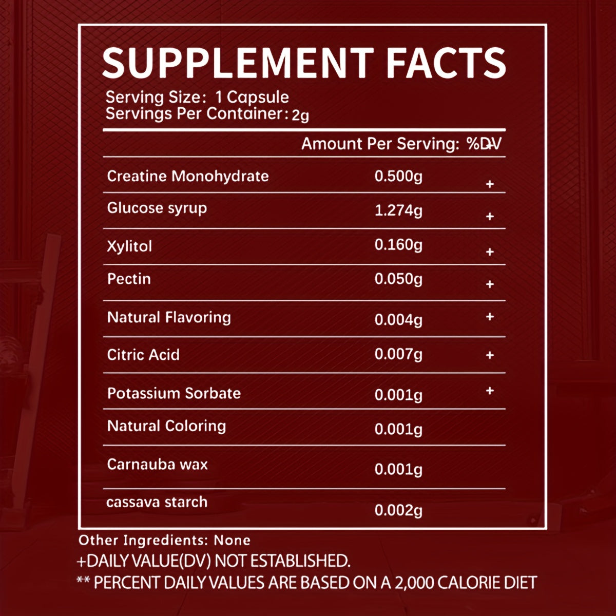 Strawberry And Blueberry Dual-Effect Creatine Gummy Set - 300 Capsules In Total, Full Of Energy Every Day!