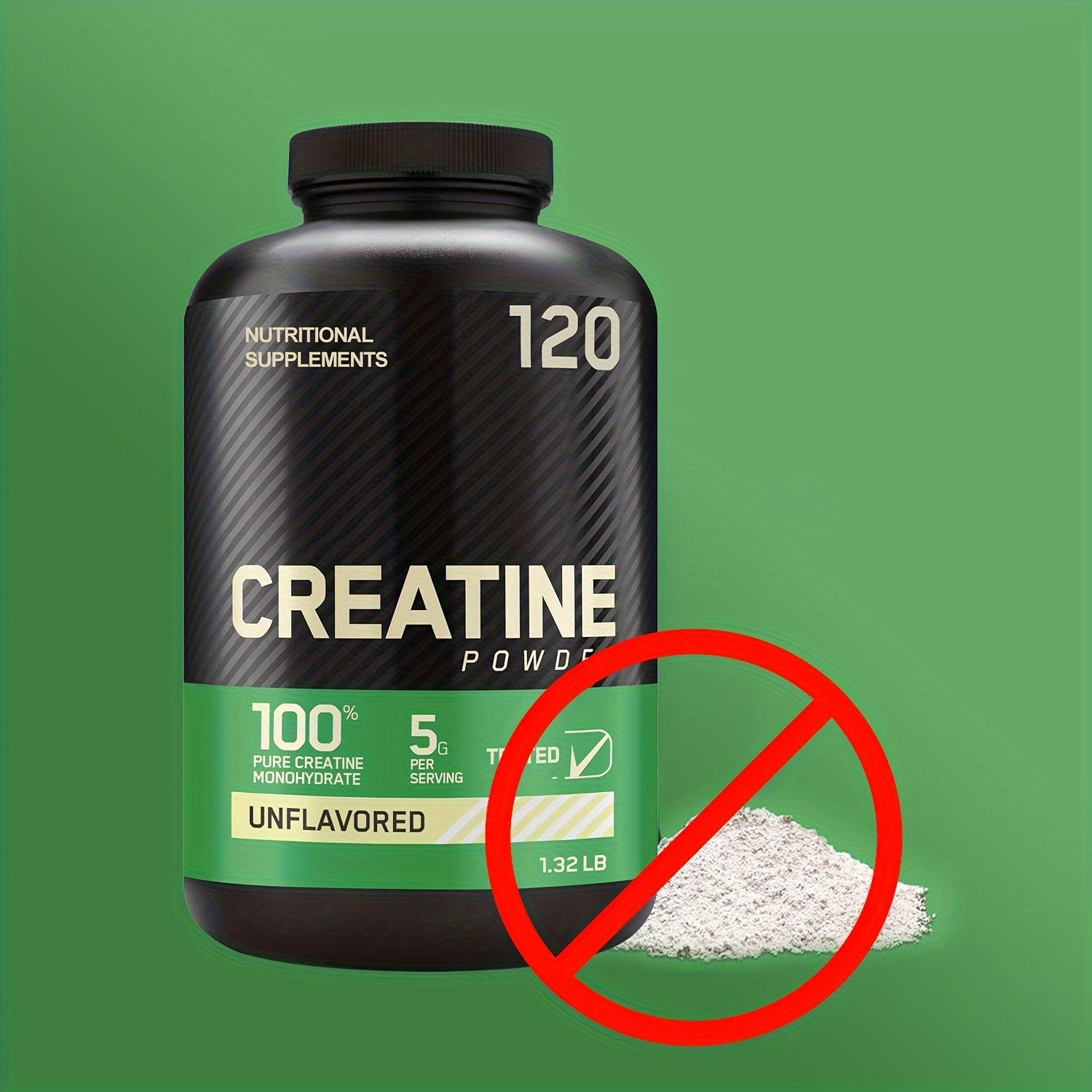 Optimum Supplement Creatine Monohydrate Gummies 120Count Packaging May Vary Sugar Free 5000mg Per Serving