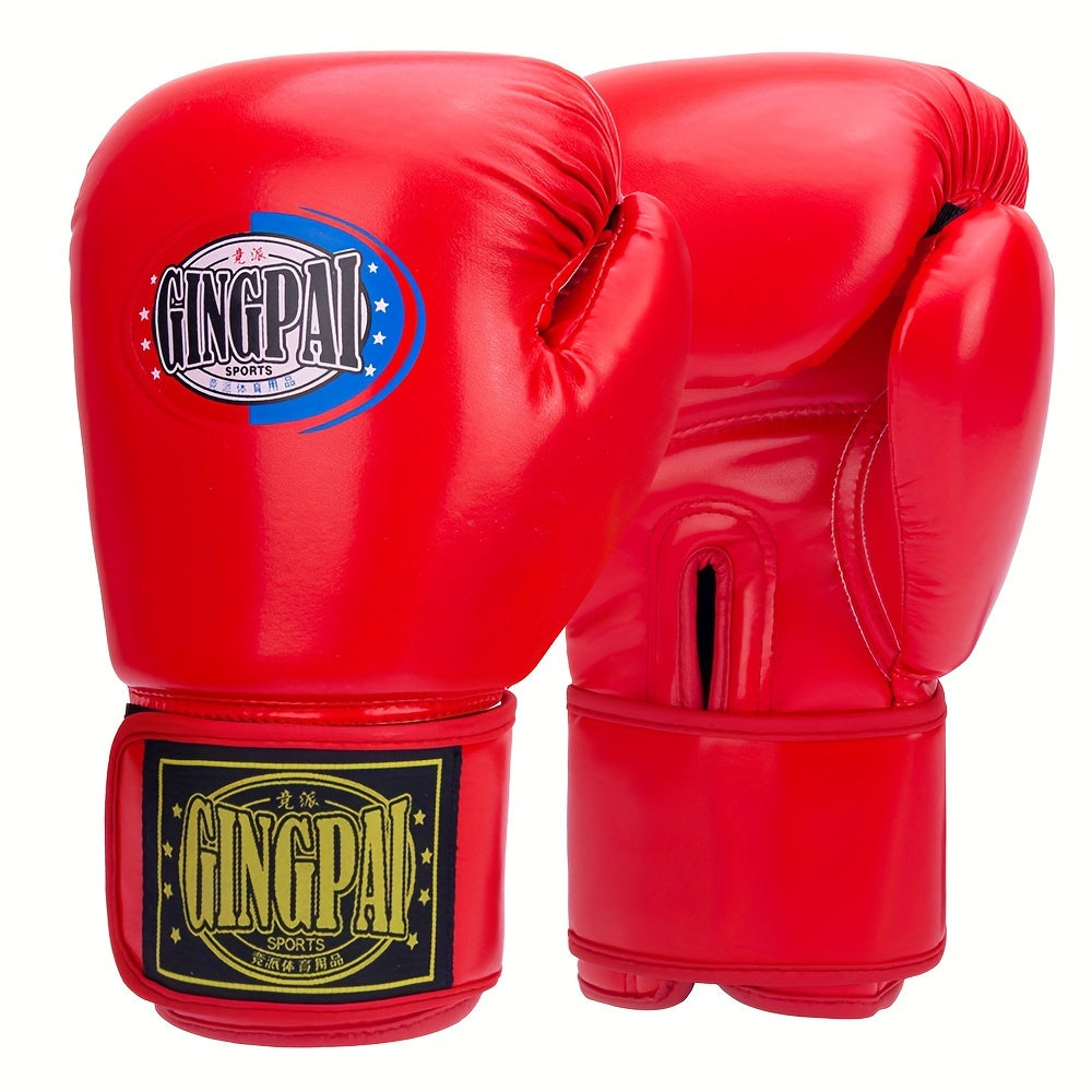 Durable Professional Boxing Gloves for MMA and Kickboxing Training - Abrasion-Resistant and Long-Lasting for Intensive Boxing Sessions