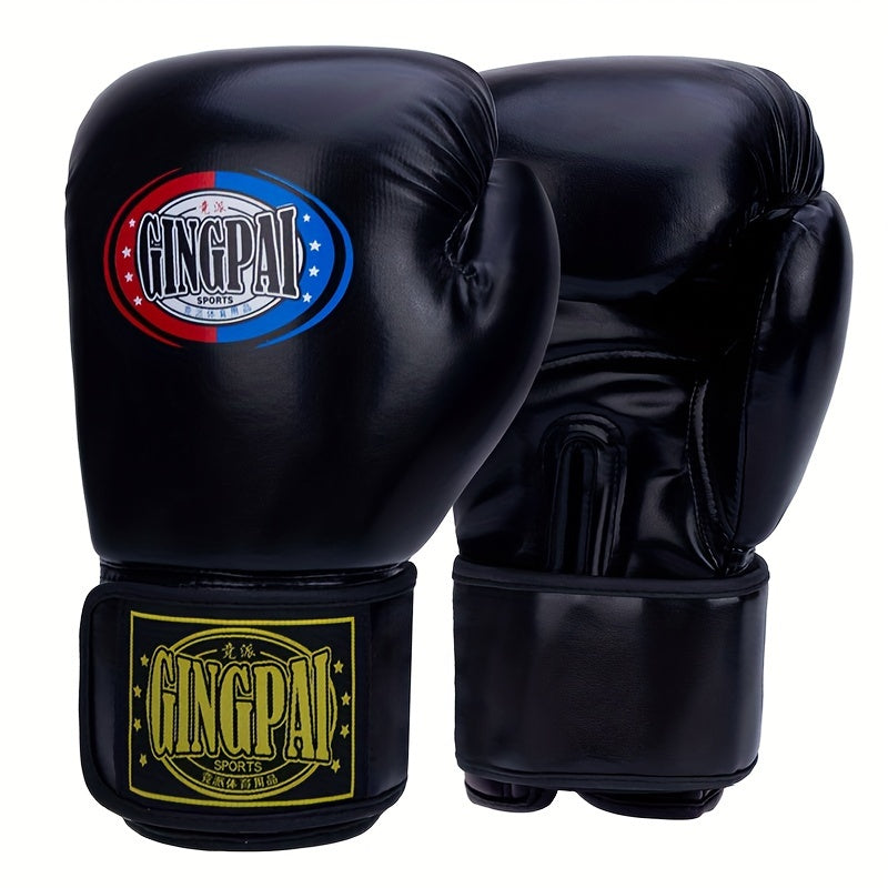 Durable Professional Boxing Gloves for MMA and Kickboxing Training - Abrasion-Resistant and Long-Lasting for Intensive Boxing Sessions