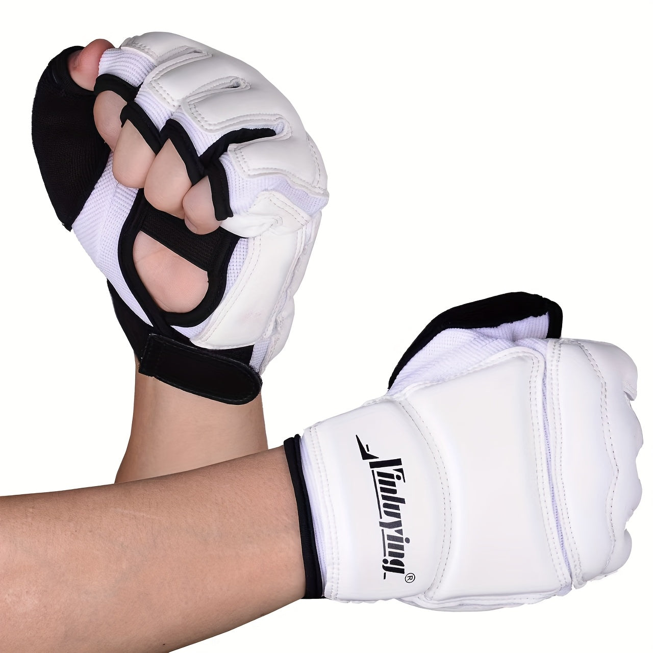 Boxing Gloves Half-Finger Fitness Training Gloves for Men and Women